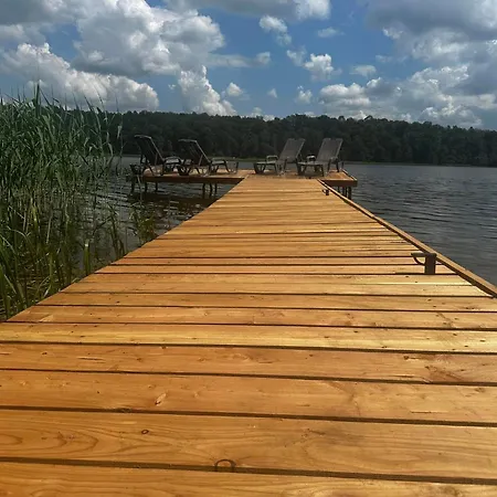 Ferienhaus Dom Z Plaza Nad Jeziorem Dejnowa *